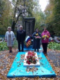 Возложение цветов в День освобождения Руднянского района от немецко-фашистских захватчиков
