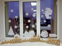 Новогодние окна 2026