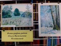 Фотографии работ Ольги Млодиковой (фрагмент выставки)