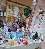 "Новогодние фантазии" (фрагмент выставки)